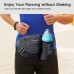 Sharkborough NODLAND Running Belt Hydration Waist Pack with Water Bottle Holder for Men Women Waist Pouch Fanny Bag - BFH5NJL5I
