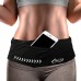 AiRunTech Adjustable Running Belt Waist Pack with 3 Pockets for all Phones No-Bounce Slim Lightweight and Secure Suitable for Men and Womenwith Extender - BFGI4D0CY