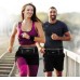 ANBEKO Universal Running belt with Extender Large Capacity Runner Waist Pack with 4 Pockets,Hiking Travel Camp Running Workout Belt Bag,Reflective No Bounce Waist Bag,Easy Carry any Large Phones - BPJHD3J3L