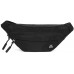 Black Large Fanny Pack for Men Women Plus Size Waist Waterproof Gym Outdoor Fashion Belt Waist Bag Pack Pouch for Men with Zipper Adjustable Strap,Nylon - BGZM1N35F