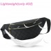 Fanny Pack Waist Pack for Women,Fashion Belt Bags Gifts for Teen Girls,Cute Bum Bag for Travel Hiking Cycling Running,Phone Bag Carrying All Phones Black - BE5LBUX4H