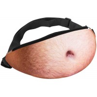 KETEP Dad Beer Belly Funny Bag Gag Gifts Funny Gifts White Elephant Gift 2021 New Upgraded 3D Men Beer Belly Waist Packs for Christmas Gifts Xmas Birthday Party Halloween - B2V3JWP3X