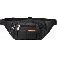 Sports Waist Packs Fanny Bag Multiple Functions Hip Bum Chest Belly Back Bags with Adjustable Belt Strap for Men Women Fit for Outdoor Events Like Hiking Cycling Running - BQIRXQN0S
