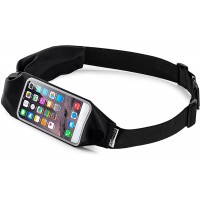 Top Fit Running Belt for Men + Women Dual Pockets with Touch Screen Holds All iPhones + Accessories Completely Comfortable Running Belt for Running or Hiking. New Dual Bag - BB1D8FYPO