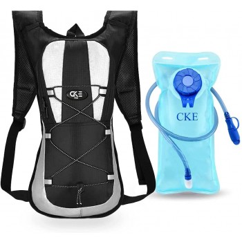 CKE Hydration Backpack Hydration Pack Water Backpack with 2L70-Ounce Hydration Bladder for Men Women Kids for Running Hiking Biking Climbing - BVCBMXE20
