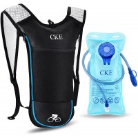 CKE Hydration Backpack with 2L Hydration Bladder Camelback Water Backpack for Men Women Kids for Hiking Running Cycling Biking Ski Camping - BIMERHFKE