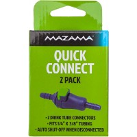 Mazama Quick Connect 2 Pack for Popular Hydration Bladders Reservoirs and Backpacks - B8IJP1A6N