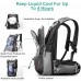 Mothybot Hydration Pack Insulated Hydration Backpack with 2L BPA Free Water Bladder and Storage Hiking Backpack for Men Women Kids for Running Cycling Camping Keep Liquid Cool up to 5 Hours - B0QU75ERT