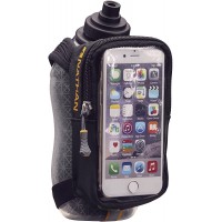 Nathan Handheld Water Bottle and Phone Case for Running Walking. Insulated 18 oz Hand Held Strap SpeedView Flask. Hydration Pack for Runners - BGL83LUEM