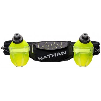 Nathan Hydration Running Belt Trail Mix Plus Adjustable Running Belt – TrailMix Includes 2 Bottles Flask – with Storage Pockets. Fits Most iPhones and Smartphones - BFEQ8CMF1