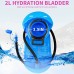 RUPUMPACK Running Hydration Vest Backpack with 2L Water Bladder Lightweight Insulated Pack for Men Women Kids Trail Biking Hiking Cycling - BMHZL7WHM