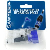 Sawyer Products SP115 Fast Fill Adapters for Hydration Packs Blue White ,One Size - B53IYTUXE