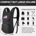 SHARKMOUTH Tactical Hydration Backpack Day Pack with 2L Water Bladder Fit for Hiking Running Men Women Kid - B0P2RZ66S