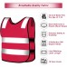 10 Pieces Reflective Kids Safety Vest Visibility Vest for Boys Girls - B36IBQ984