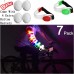 AMNQUERXUS Premium LED Light Up Armband Reflective Adjustable Wearable Silicone Running Belt Strap Waterproof Glow in The Dark for Running Jogging Walking Cycling Concert Camping Outdoor Sports - BHKYBZJOA