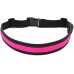 BSEEN LED Running Waist Belt USB Rechargeable Reflective Glowing LED Waistband Flashing Safety Light Belt for Runners Joggers Walkers Pet Owners Cyclists - B783UXXYB