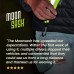 MOONSASH > Made in USA > The Original Reflective Sash for Walking at Night e-Bikes Scooters > Reversible Stylish Practical > Ditch The Belts Bands & Vests > Men Women & Kids > in Yellow & Black - BOJWFQF47