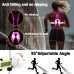 RABOW RUN Running Lights Reflective Gear Vest for Runners Walking Women Men with Chest Light - BS8PB4MNS