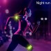 Reflective Running Gear 3Pcs Reflective Gear for Body Wrist Leg Adjustable Shoulder Strap with Carabiner Safety Reflector Tape Straps Large Reflective Surface Area Suitable for Night Running - BU22ODAIY