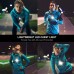 RODH Running Jogging Led Safety Lights Night Walking Running Gear Wearable Super Bright USB Rechargeable Battery with Adjustable Strap 1 Pack - B1KGIDAO2