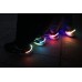 Shoe Clip Lights 2 Pack Reflective Safety Night Running Gear for Runners Joggers Bikers Walkers Color Changing RGB Strobe and Steady Color Flash Mode Water Resistant and Bonus Screw Driver - BEVO603S8