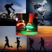 Shoe Clip Lights 2 Pack Reflective Safety Night Running Gear for Runners Joggers Bikers Walkers Color Changing RGB Strobe and Steady Color Flash Mode Water Resistant and Bonus Screw Driver - BEVO603S8