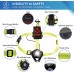Walking Lights for Night Dog Walking Jogging Bright LED Safety Running Headlamp with Back Warning Light for Runners USB Rechargeable High Visibility Reflective Outdoor Gear for Men Women Children - BNYLEXNHZ