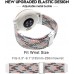 Abanen for Garmin Venu Sq Venu 2 Plus Vivoactive 3 Braided Loop Watch Bands 20mm Elastic Soft Stretchy Nylon Wristband Strap with Adjustable Clasp for Garmin Vivomove 3,Approach S40 - BLSVHB35R