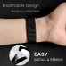 Abanen Hook and Loop Quick Dry Watch Band for Fenix 6 Fenix 5 Fenix 7 EPIX 2 22mm Woven Nylon Ultralight Sport Wristband Strap for Garmin Fenix 6 Pro Sapphire,Instinct,Fenix 5 Plus - BDOA8K0ID