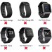 Ankle Strap for Compatible with Fitbit Luxe Fitbit Inspire HR 2 Fitbit Charge 2 3 4 Fitbit Alta HR Fitbit Flex 2 Fitbit One Garmin Vivofit 2 3 4 Ankle Strap for Men and Women Black X-Large - BPK8IDN4S