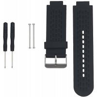 ECSEM Replacement Bands and Straps Compatible with Garmin Approach S4 S2 GPS Golf Watch & Vivoactive Smartwatch black - BQWDD308H