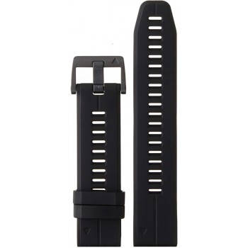 Garmin 010-12740-00 Quickfit 22 Watch Band black Silicone Accessory Band for Fenix 5 Plus Fenix 5 - BU5EMVZCS