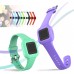 RuenTech Compatible with Garmin Vivofit jr 3 Bands Replacement Silicone Band Water Resistant Watch Straps for Garmin Vivofit JR 3 Bands Multicolor10-Pack - B284E90G1