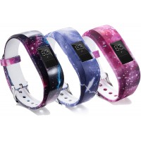 RuenTech Compatible with Garmin vivofit jr vivofit jr 2 Replacement Band Colorful Adjustable Wristbands with Secure Watch-Style Clasp Strap for Vivofit jr and Vivofit jr. 2 - BN497P66H