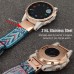 Abanen Elastic Watch Bands for Fenix 7S Fenix 6S Fenix 5S Descent Mk2S Quick Fit 20mm Soft Nylon Stretchy Embroidery Loop Breathable Wristband Strap for Garmin Fenix 5S Plus - B3ZVNTRHD