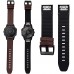 Abanen Leather Watch Bands for Fenix 6 Fenix 5 Fenix 7 QuickFit 22mm Soft Genuine Leather with Silicone Sweatproof Wrist Strap for Garmin Fenix 6 Pro Sapphire,Instinct EPIX 2,Approach S62 S60 - BZ1REK92M