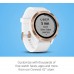 Garmin 010-01769-09 vívoactive 3 GPS Smartwatch with Contactless Payments and Built-in Sports Apps 1.2 White Rose Gold Renewed - B4572V412