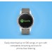 Garmin fenix 5S Plus Smaller-Sized Multisport GPS Smartwatch Features Color Topo Maps Heart Rate Monitoring Music Contactless Payment Silver White with Gray Suede Band - BGJHSB10U