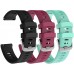 Garmin Venu Sq GPS Fitness Smartwatch and Included Wearable4U 3 Straps Bundle Black Berry Teal White Light Gold 010-02427-01 - B604WSDPT