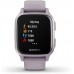 Garmin Venu Sq GPS Fitness Smartwatch and Included Wearable4U 3 Straps Bundle White Pink Berry Lavender Purple 010-02427-02 - B8UD5AB2Q