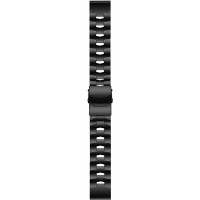 LDFAS Fenix 6 5 Band 22mm Vented Titanium Metal Quick Fit Watch Strap with Enhanced Durability Version Compatible for Garmin Instinct Fenix 6 Pro Fenix 5 Plus DLC Black - B2YYLXOOF