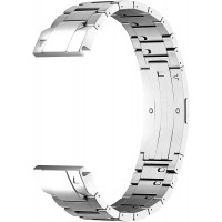 LDFAS Fenix 7 6 5 Plus Band 22mm Easy Fit Titanium Metal Watch Strap with Curved Buckle Compatible for Garmin Fenix 7 6 Pro 5 Plus Instinct 2 Epix Gen 2 Bands Silver - BUU8TFR0Q