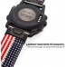 YOOSIDE 26mm Watch Band for Garmin Fenix 6X Pro Sapphire,Woven Nylon US Flag Pattern Wristband Strap with Stainless Steel Clasp for Garmin Fenix 5X Fenix 5X Plus,Fenix 3,Multicolor - BU4DFBR9Q