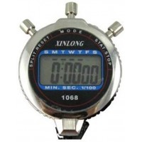 1xStopwatch Metal Stopwatch Timer Memory Digital Stop Watch for Sports Competitions Games - B4QKAFG4V
