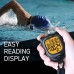 Dretec Digital Sports Stopwatch Countdown Timer Lap Split with Clock Calendar Alarm IPX7 Waterproof Extra Large LCD Display for Running Swimming Referee Coaches Training - B0NET37TQ