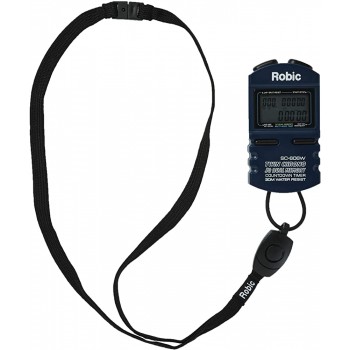 Robic Stop Watches ROBIC SC-606W 50 Memory Chrono & Countdown - BK298IQ5S
