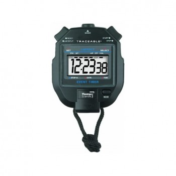 Thomas 1051 ABS Plastic Jumbo Digit Stopwatch with 1 2 High LCD Display 0.001 Percent Accuracy 3 Length x 2-1 2 Width x 7 8 Height - BB1EL8RS5