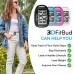 3DFitBud Simple Step Counter Walking 3D Pedometer with Clip and Lanyard A420S - B7R1R8YPW