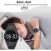 Led Digital Pedometer Watch Digital Steps Tracker Non-Bluetooth Vibrating Alarm Clock Stopwatch Great Gift for Children Teens Girls Boys Women - BKWFDNGOO