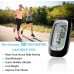 Maizad 3D Pedometer with Clip and Strap for Walking Accurate Step Counter 30 Days Memory Walking Distance Miles Km Calorie Counter Daily Target Monitor Exercise Time Black - BD4L6ZGGO